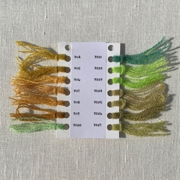 HF Orginal uld - 3114-3207 gul grønne nuancer